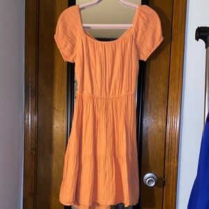 Jessica Simpson Orange Dress